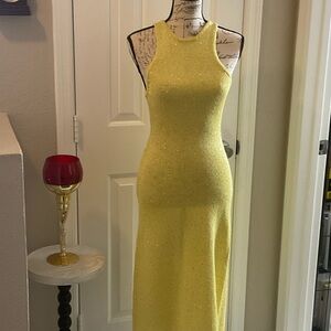House of Harlow 1960 Yellow Maxi Dress
